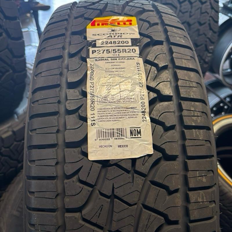 New tire: Pirelli Scorpion Atr Tire 272/55R20