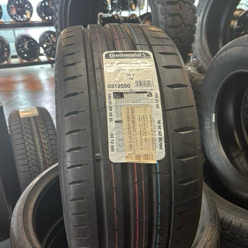 New tire: CONTINENTAL SPORTCONTACT 6  Max Performance Summer Tires  in 245/30ZR20