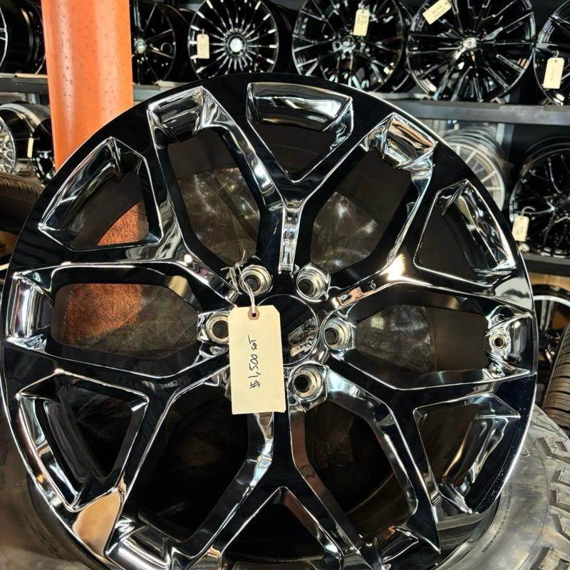 22” Chrome Snowflake